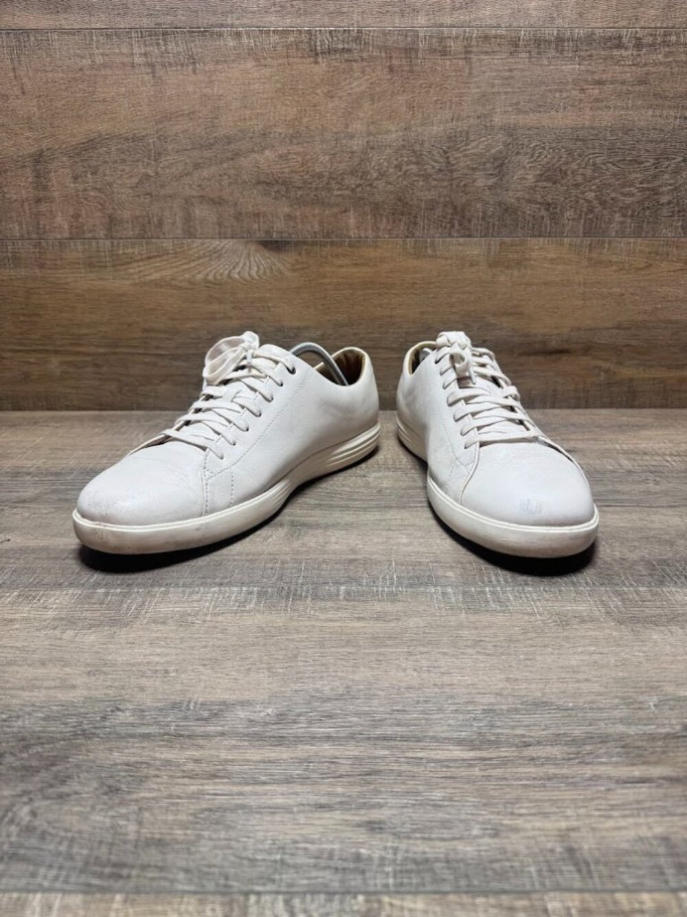 Cole Haan Crosscourt II White Leather Sneakers Men's Size 11.5
